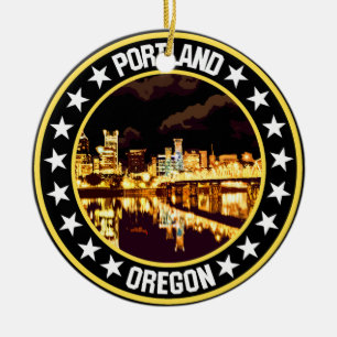 Portland                                           ceramic ornament