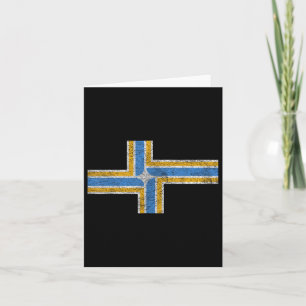 Portland City Flag State Of Oregon Pride  Card