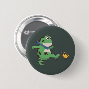 Portland Frog Protest Anti ICE  6 Cm Round Badge