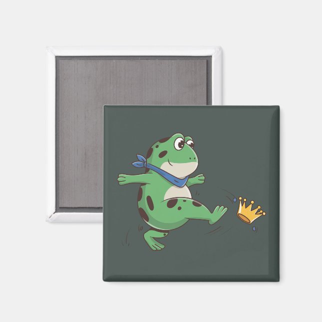 Portland Frog Protest Anti ICE  Magnet (Front/Back)