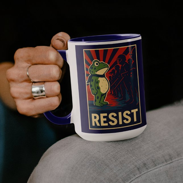 Portland Frog Protest Mug (Creator Uploaded)