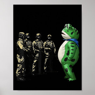 Portland Frog Resist Shirt Anti Ice Poster