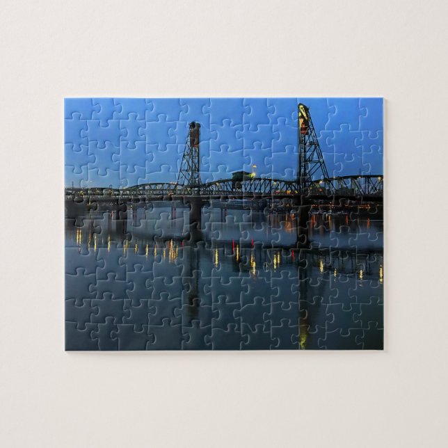 Portland Hawthorne Bridge #2 Puzzle (Horizontal)