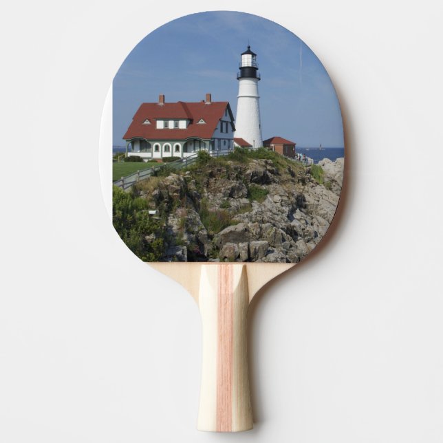 Portland Head Light, Cape Elizabeth,Maine, Ping Pong Paddle (Front)