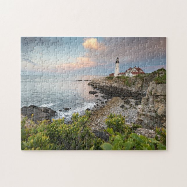 Portland Head Light | Cape Elizabeth, ME Jigsaw Puzzle (Horizontal)