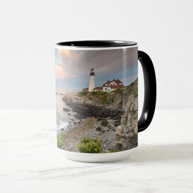 Portland Head Light | Cape Elizabeth, ME Mug (Front Right)