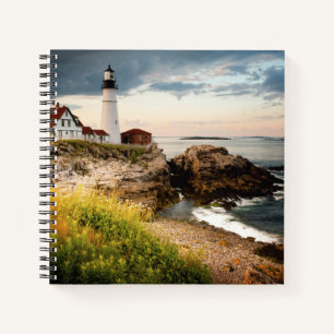 Portland Head Light Cape Elizabeth ME Notebook