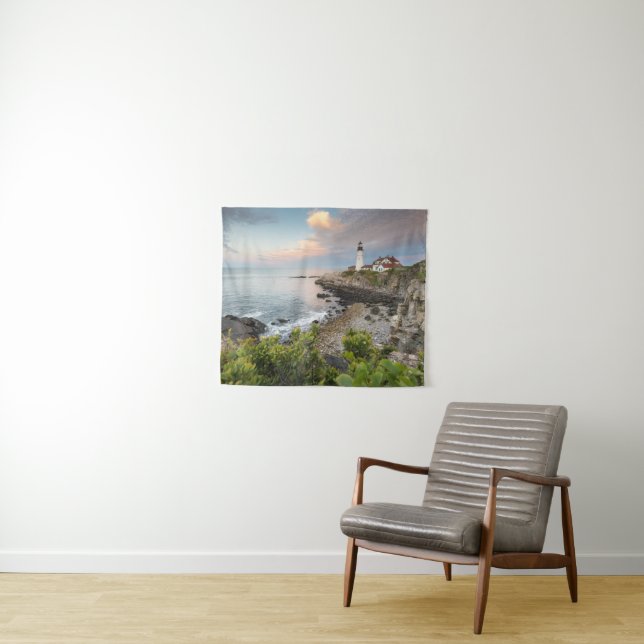 Portland Head Light | Cape Elizabeth, ME Tapestry (In Situ (Horizontal))