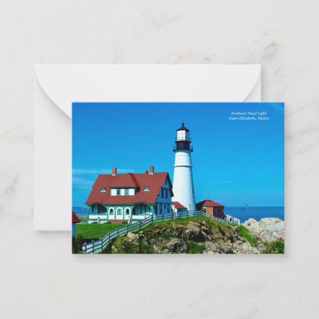 Portland Head Light Card (Front)