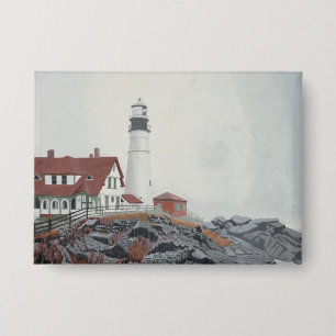 Portland Head Light in Fog