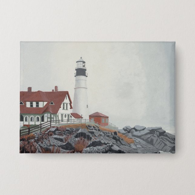 Portland Head Light in Fog (Front)