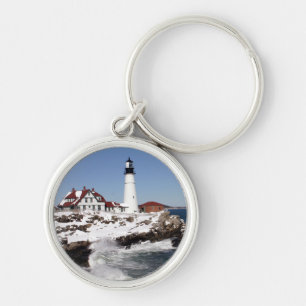 Portland Head Light Key Ring