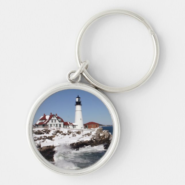 Portland Head Light Key Ring (Front)