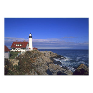 Portland Head Light Lighthouse Maine Photo Print