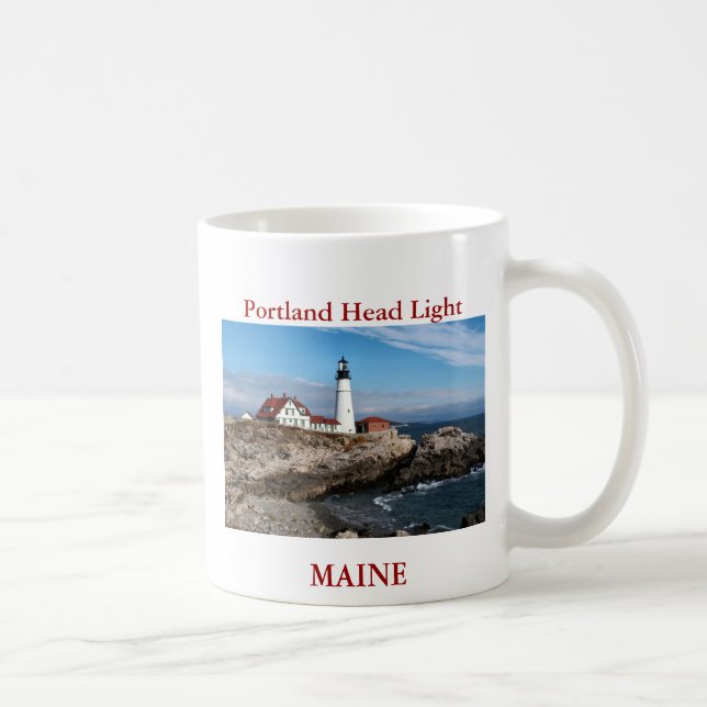 Portland Head Light, Maine Coffee Mug (Right)