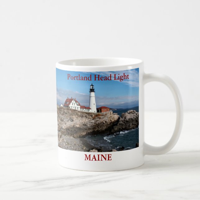 Portland Head Light, Maine mug (Right)
