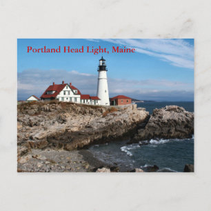 Portland Head Light, Maine Postcard