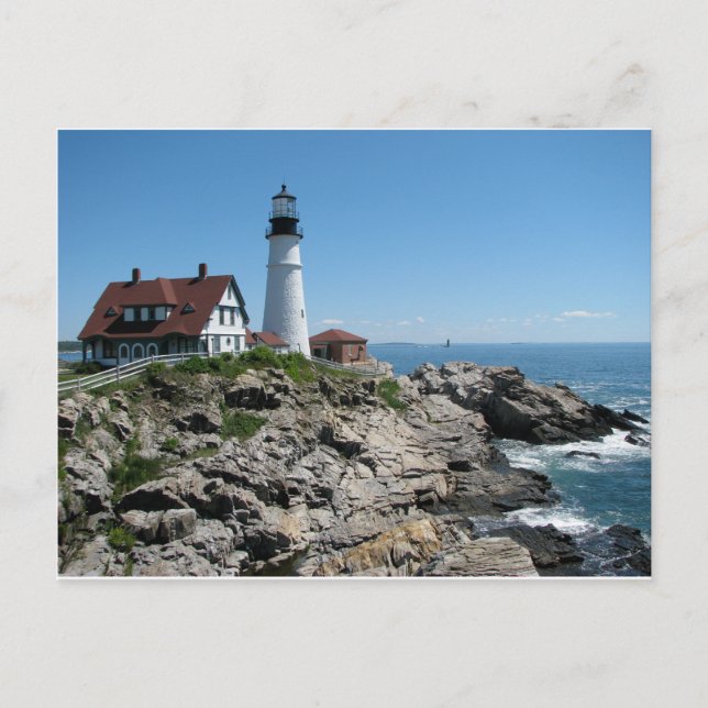 Portland Head Light, Maine, USA. Postcard (Front)