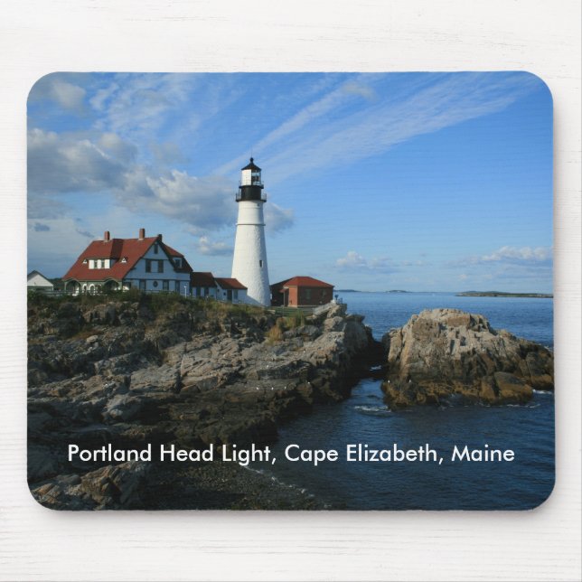 Portland Head Light Mouse Pad (Front)