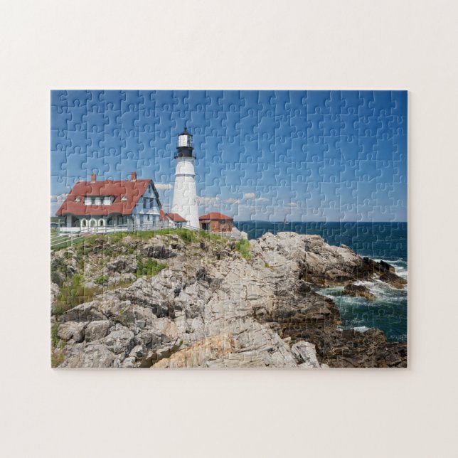 Portland Head Light Puzzle (Horizontal)