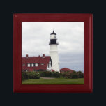 Portland Head Light Roses  Gift Box<br><div class="desc">The fragrant Rosa Rugosa at Portland Head Light on a beautiful summer day.</div>