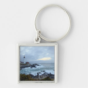 Portland Head Lighthouse at Sunrise Key Ring