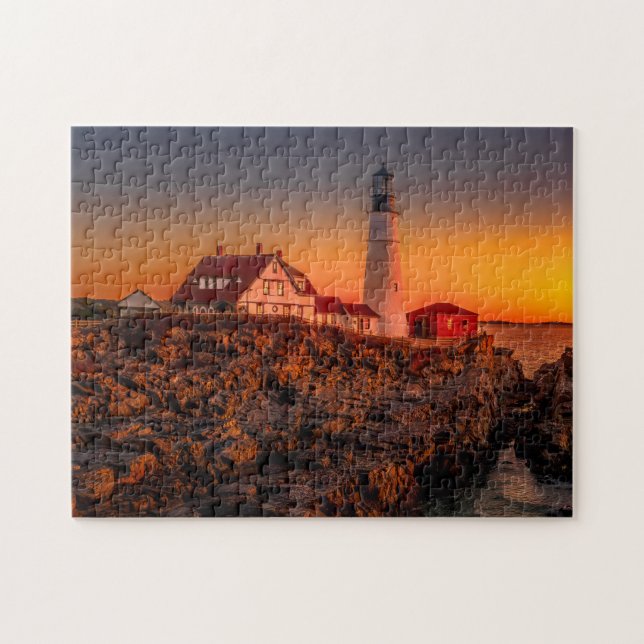 Portland Head Lighthouse Jigsaw Puzzle (Horizontal)