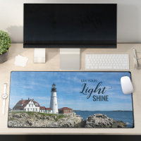 Portland Head Lighthouse Maine Inspirational Quote