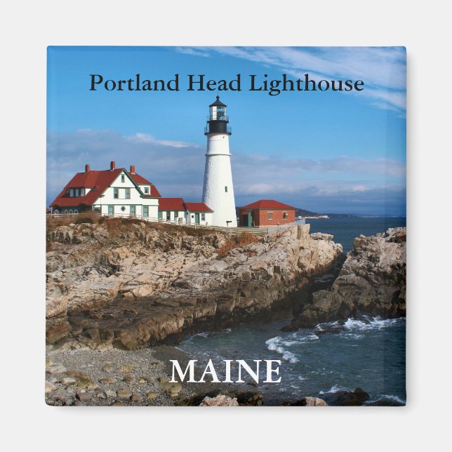 Portland Head Lighthouse, Maine Magnet (Front)
