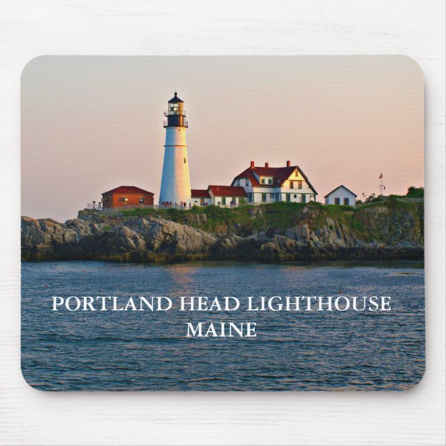 Portland Head Lighthouse, Maine Mousepad (Front)