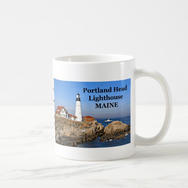 Portland Head Lighthouse, Maine Mug (Right)