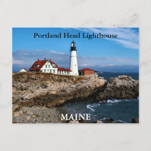 Portland Head Lighthouse, Maine Postcard