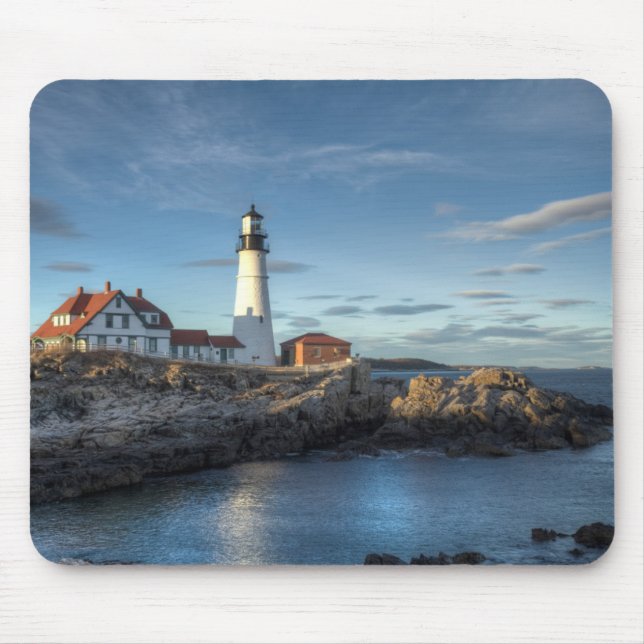 Portland Head Lighthouse Mouse Pad (Front)