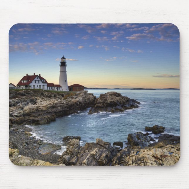 Portland Head Lighthouse Mouse Pad (Front)