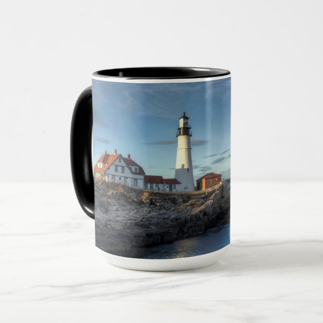 Portland Head Lighthouse Mug (Front Left)