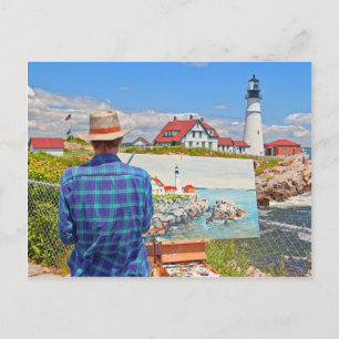 Portland Head Lighthouse Postcard