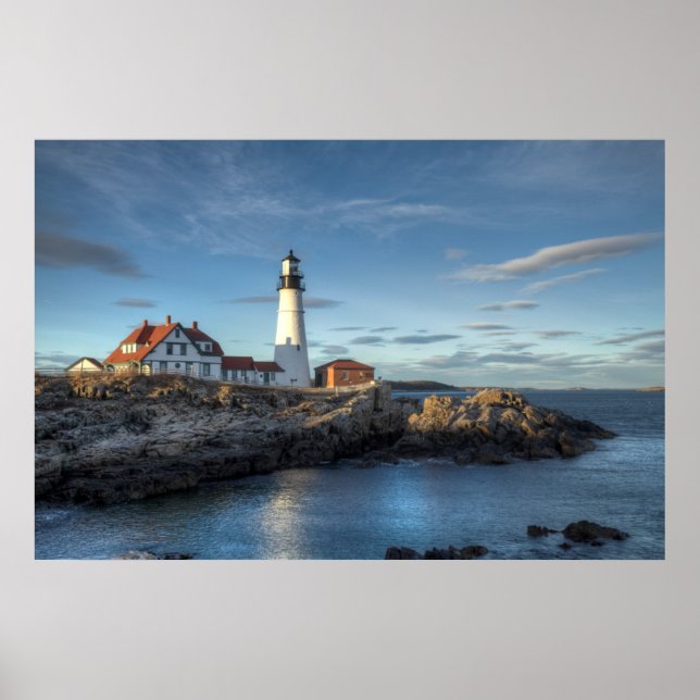 Portland Head Lighthouse Poster (Front)