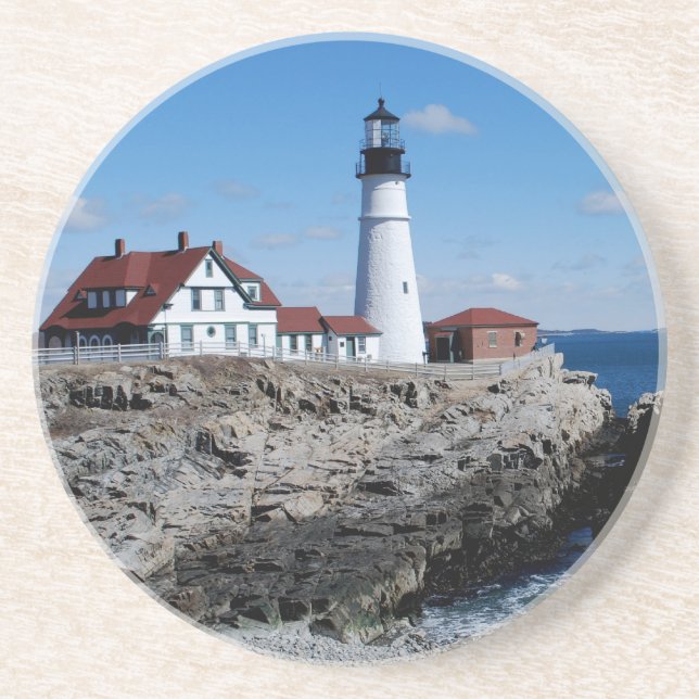 Portland Headlight Coaster - 1 (Front)