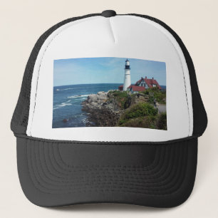 Portland Headlight Lighthouse Trucker Hat