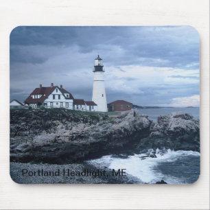 Portland Headlight Mouse Pad