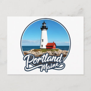 Portland, Maine   Lighthouse Postcard