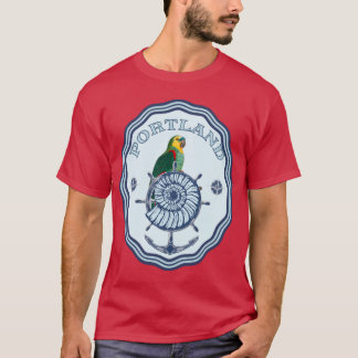 Portland Maine Parrot T-Shirt
