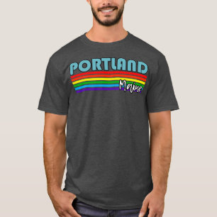 Portland Maine Pride Portland LGBT Gift LGBTQ Sup T-Shirt
