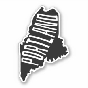 Portland, Maine State Outline - USA Travel