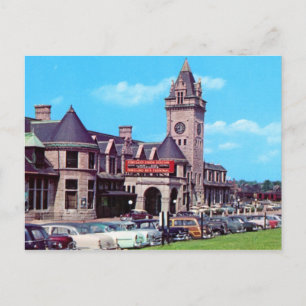 Portland, Maine Union Station 1950s Postcard