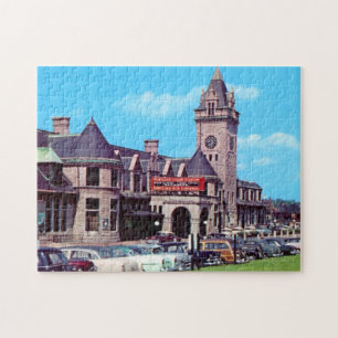 Portland, Maine Union Station 1950s Puzzle