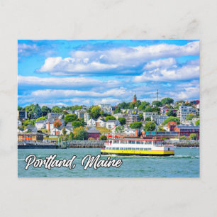 Portland, Maine, United States Postcard