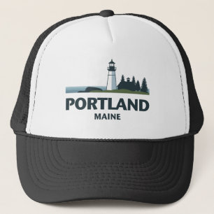 Portland Maine United States Trucker Hat