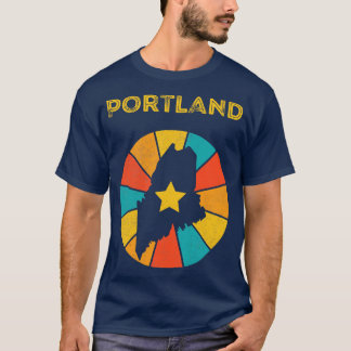 Portland Maine Vintage Distressed Souvenir 1 T-Shirt