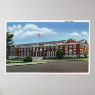 Portland, MaineExterior View of the Post Poster